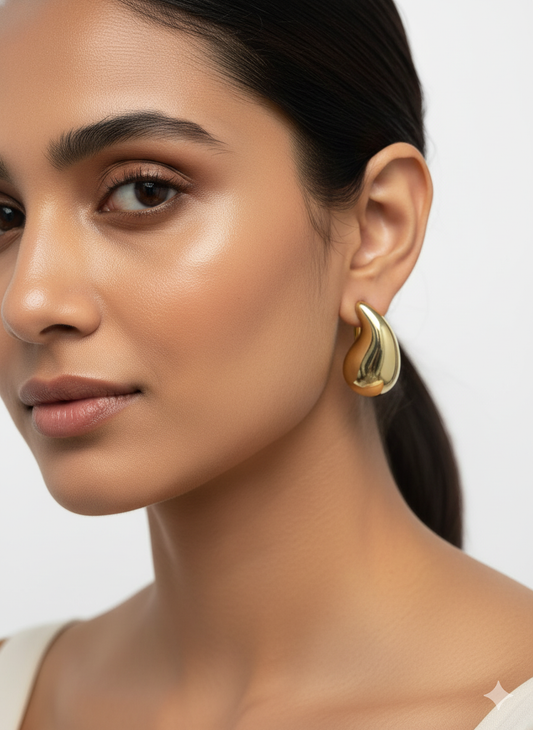 Korean Water Earrings for Women Girl / beautifully packaged and ready for gifting